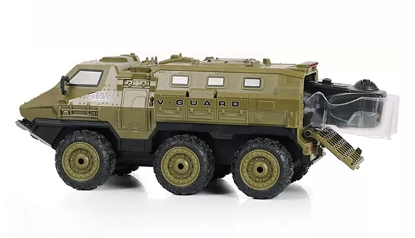 22584 V-Guard gepanzertes Fahrzeug 6WD 1:16 RTR, olivgrün